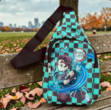 Chest Bag: Water Warrior Anime Chest Bag (High Quality Faux Leather)