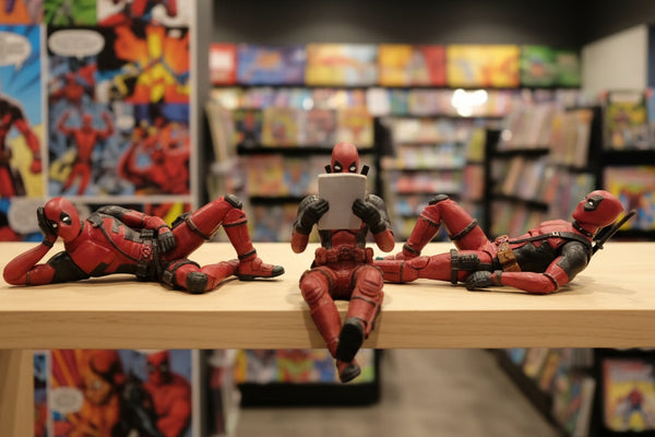 Anime: Red Masked Mercenary Mini Figure Set – Pack of 3