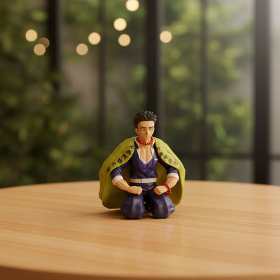 Anime: Zen Warrior Master – Anime-Inspired Collectible (Size - 10*9 cm)