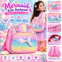 Backpack:  Mermaid Fin School/Picnic kids/Teen Bag