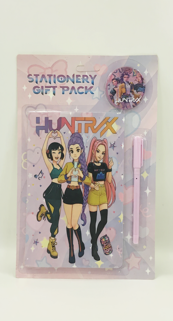 Huntrix Stationery Gift Pack