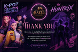 Hazel Chocolate Themed Thank You Card