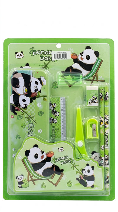 Panda Themed Stationery Set