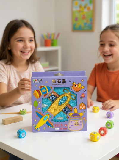 DIY Diamond Rocket Painting Kit