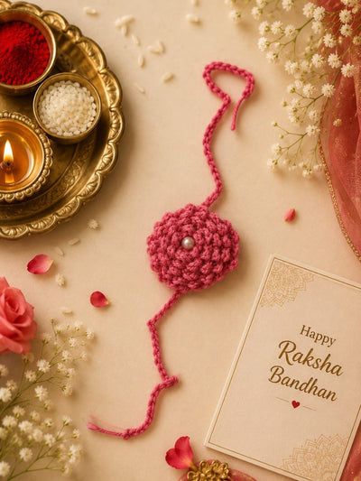 Handmade Crochet Rakhi