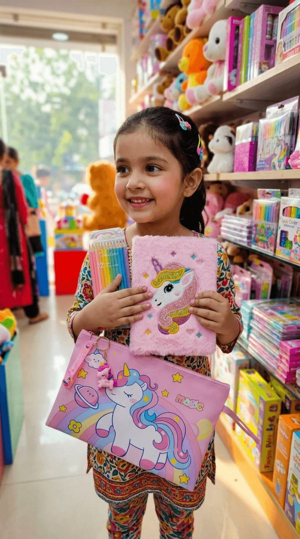 Unicorn Stationery Set
