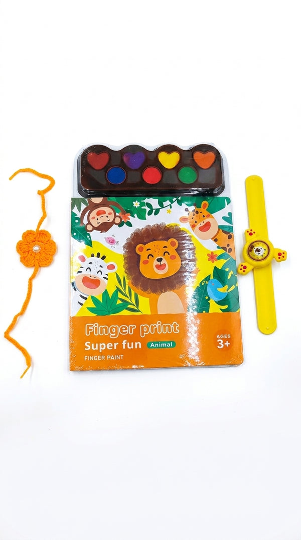 Animal Finger Paint Kit