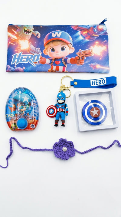 Captain America Multiverse set + Rakhi
