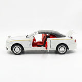 Silver Convertible Car Model