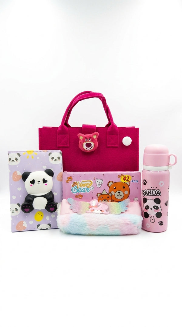 Panda-Themed Flask
