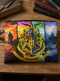 Harry Potter House Crest Pouch - Leather big  A4 Size Pouch
