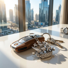 Keychain: Vintage Voyage Ship Keychain & Bag Charm