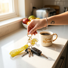 Keychain: Bubble Pop Umbrella Shaker Keychain with Wrist Strap