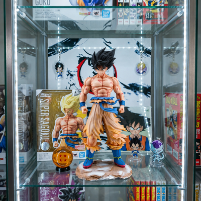 Anime: Golden Saiyan Warrior Premium Anime Action Figure – Battle Edition