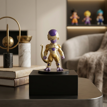 Anime: Golden Cosmic Villain Mini Action Figure with Display Base, Size 10cm