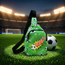 Chest Bag: Football Goal Kids Chest Bag (High Quality Faux Leather)