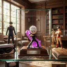 Anime: Infinity Aura White-Haired Warrior Mini Collectible Figure(Size - 10*4 cm)
