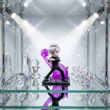 Anime: Infinity Aura White-Haired Warrior Mini Collectible Figure(Size - 10*4 cm)