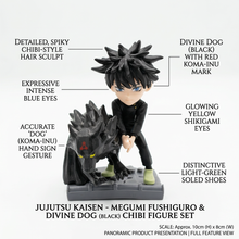 Anime: Shadow Wolf Summoner Mini Collectible Figure (Size - 10*4 cm)