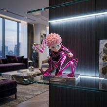 Anime: Crimson Energy Fighter Mini Collectible Figure (Size 10*4)