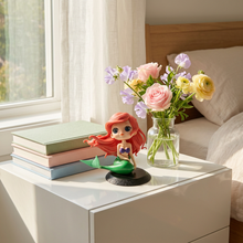 Anime: Red-Haired Mermaid Princess Mini Collectible Figure (Size 10*4 cm)