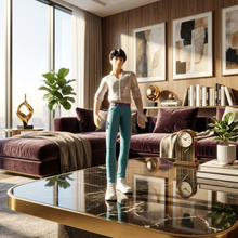 Anime: Urban Style Male Fashion Doll (Size - 15*5 cm)