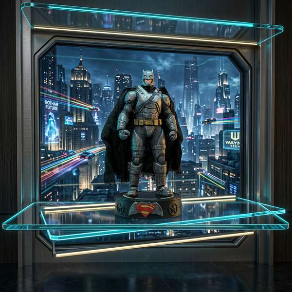 Anime:  BAT🦇MAN Armored Night Real Fight Collector 1:32 – with Light Official Box VIP Collector Figure (Size - 22*11 cm)