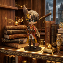 Anime: Magic Academy Broom Rider Figurine (Size - 12*4 cm)