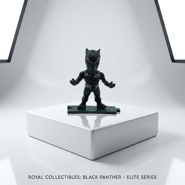 Anime:Black🖤 Panther Hero Mini Figurine (Size - 8*3 cm)