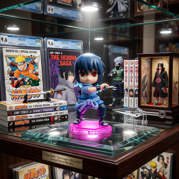 Anime: Blue Shadow Ninja Figurine (Size - 10*5 cm)