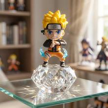 Anime: Golden Leaf Ninja Figurine (Size - 10*5 cm)