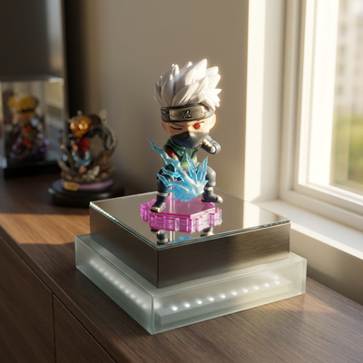 Anime: Silver Shadow Ninja Figurine (Size - 10*5 cm)