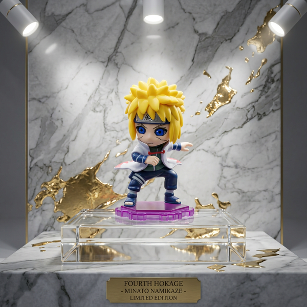 Anime: Golden Flash Ninja Figurine (Size - 10*5 cm)
