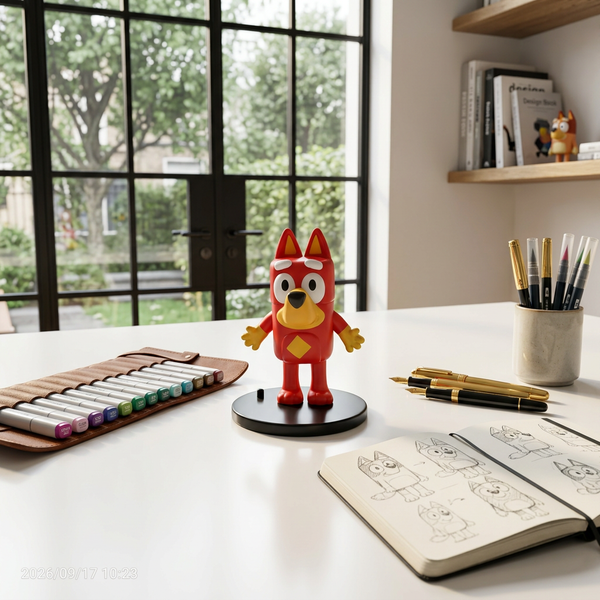 Anime: Red PÃW$ Collectible Figurine (Size - 8*6 cm)
