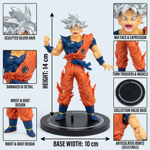 Anime: Ultimate Power Silver-Hair Warrior ⚡(Size - 14*10 cm)