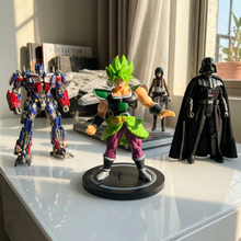 Anime: Emerald Power Mode ⚡ Green-Hair Anime Warrior Collectible(Size - 14*10 cm)