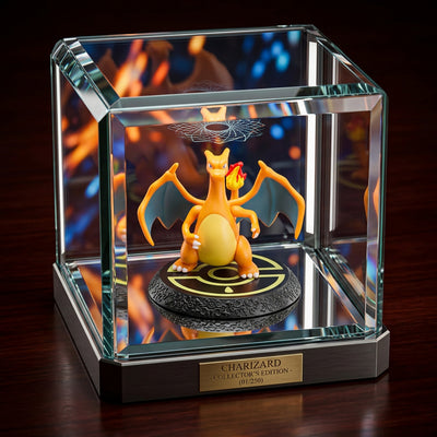 Anime: Fire Wing Dragon Collectible Figure (Size - 6*6 cm)