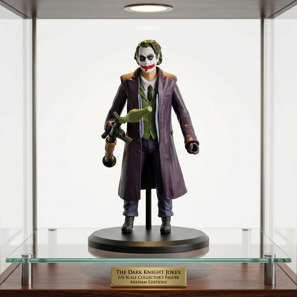 Anime: 🤡J0KËR🎭 Dark Clown Villain with Missile Launcher Collectible Figure