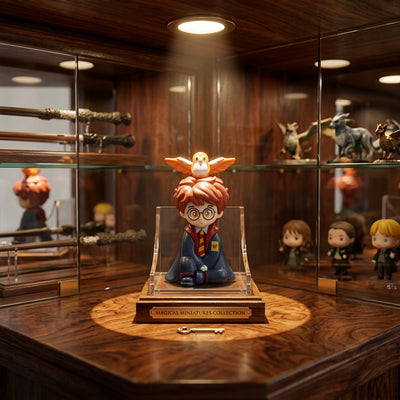 Anime: Little Wizard HÅRY & Owl 🦉✨ Cute Magic Academy Collectible