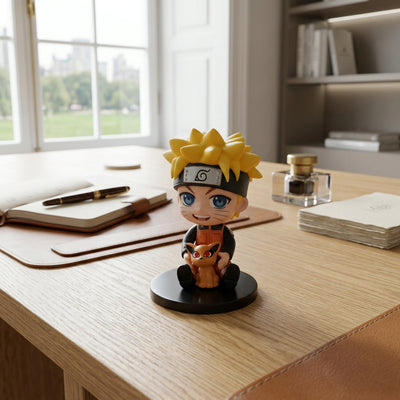 Anime: Ninja & Fox Duo 🦊⚡ Anime-Style Collectible Figure