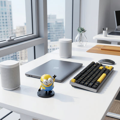 Anime: Waving Yellow Buddy Mini Figurine