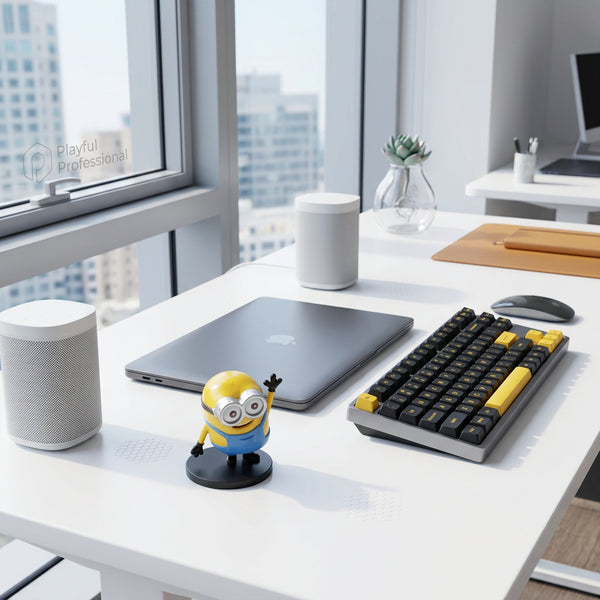 Anime: Waving Yellow Buddy Mini Figurine