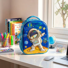 Backpack: Kids Astronaut Space 3D – Blue Galaxy School Bag