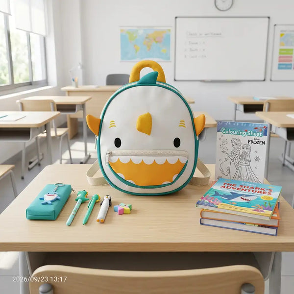 Backpack: Cute Chicken Face 3D Kids