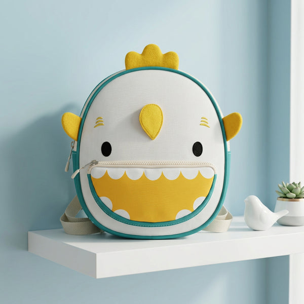Backpack: Cute Chicken Face 3D Kids