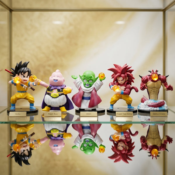 Anime: Dragon Ball-Themed Figurine Set – 5-Piece