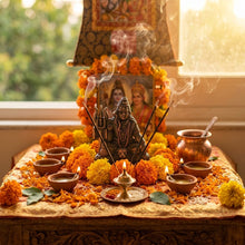 Idol: Lord Shiva (Mahadev) antique copper finish
