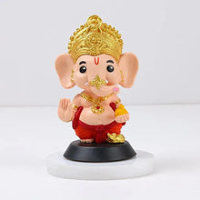 Idol: Ganpati Bappa Murti for Car Dashboard & Home Decor
