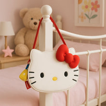 Bag: Hello Kitty-themed 3D faux leather shoulder