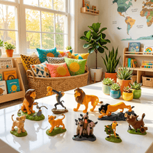 Anime:🦁Simba The LÍ0N King Premium figurines.